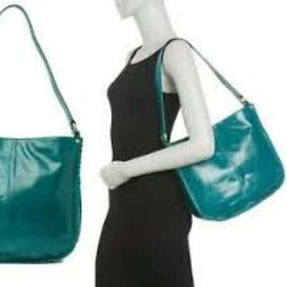 Hobo bianka leather shoulder bag black - Picture 2 of 12